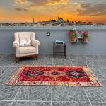 Vintage Kilim – Handwoven Turkish Rug - 3.28x6.23 ft nomarugs 1