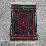 Vintage Denizli Kilim - 2.89x4.00 ft nomarugs 2