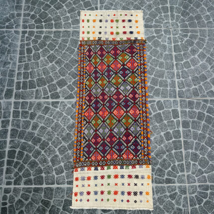 Vintage Kilim Rug - 1.77x4.92 ft nomarugs 2