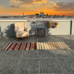 Vintage Mersin Kilim - 2.2x9.42 ft nomarugs 1