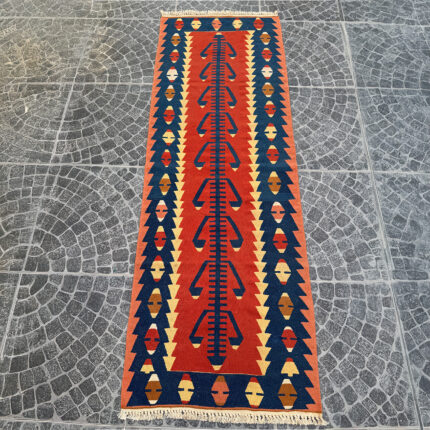 Vintage Kilim Rug - 2.72x7.78 ft nomarugs 2