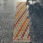 Vintage Kilim Rug - 2.23x8.2 ft nomarugs 2