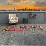 Vintage Handwoven Denizli Kilim, Scorpion Motif 2.62 x 8.69 ft nomarugs 1