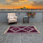 Vintage Afyon Cicim Kilim 4.00x4.66 ft nomarugs 1.jpg