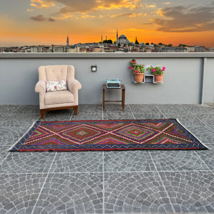Vintage Kilim Rug – 3.28x8.37 ft nomarugs 1