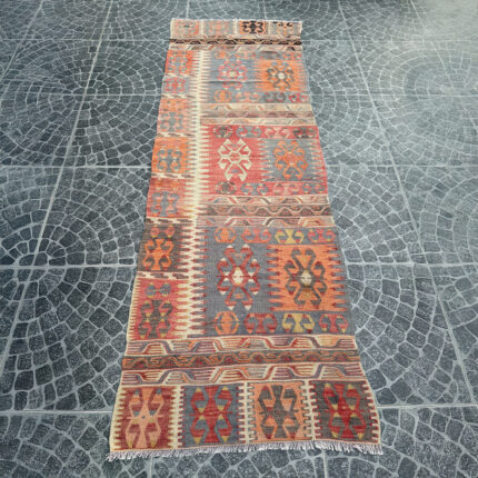 Vintage Kilim Rug – 3.08×9.05 ft nomarugs 2