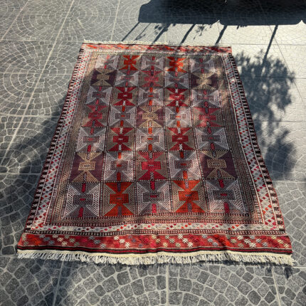 Vintage Kilim Rug – 5.25x7.55 ft nomarugs 2