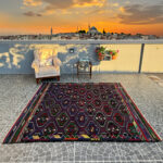 Vintage Kilim Rug – 6.30x7.71 ft nomarugs 1